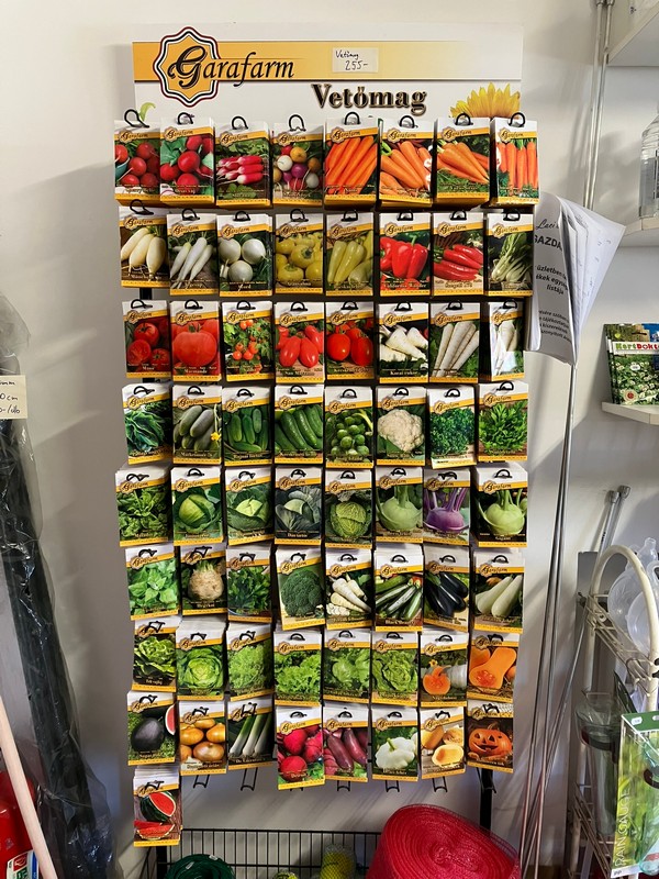 Garafarm vetőmagok